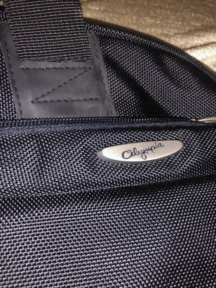 OLYMPIA USA Black Briefcase Laptop Business Case New Goes A Long Way Foto 2 de 4