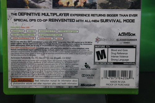 Call of Duty: Modern Warfare 3 (Xbox 360) CIB Complete - Picture 13 of 16