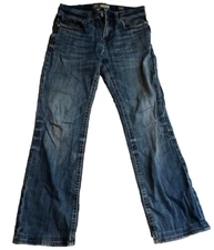 BKE Buckle Aiden Jeans Pants Denim Mens Size 29R Blue Jeans Boot Leg Cotton