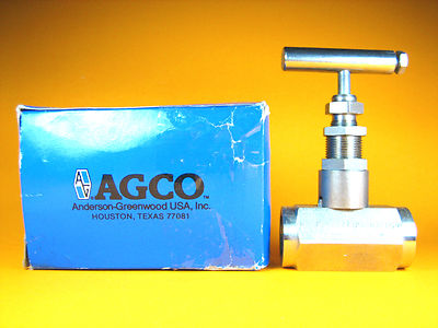 Agco Anderson-Greenwood -  H7HPS-4QB-XTTP -  Needle Valve, 7/8'' OD