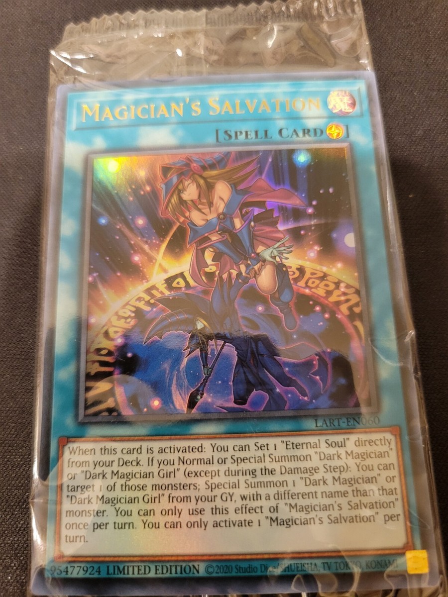 Yugioh MAGICIAN'S SALVATION Lost Art Promo SEALED LART EN060 | eBay