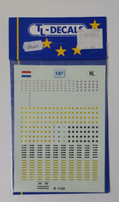 TL-DECALS 1:87 DECALS NETHERLANDS ART 1153
