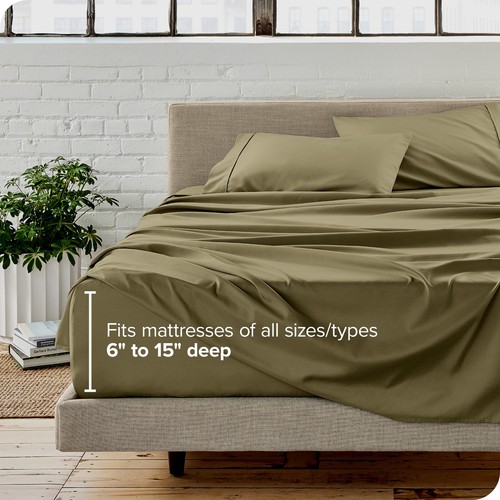 Bare Home Microfiber Sheet Sets - Premium 1800 Collection - Deep Pockets - Picture 208 of 315
