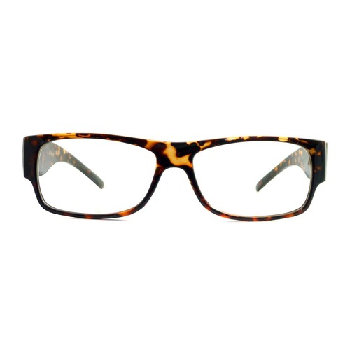 Anteojos RETRO Gruesos Nerd Diseñador Unisex Rectangulares Moda Marco Lentes Transparentes - Imagen 3 de 7