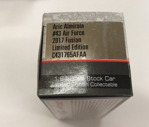 2017 ARIC ALMIROLA #43 AIR FORCE 1/64 NASCAR DIECAST (aa1) - Picture 4 of 5