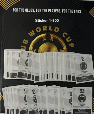PAININI Sticker ZUR FIFA CLUB WM 2025 ZUM AUSSUCHEN:  Sticker 1-300