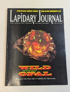 Vintage Lapidary Journal Magazine June 1994 gems jewelry arts beads minerals