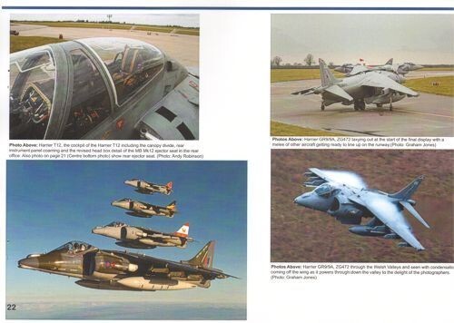 Calcomanías de marco de aire AFD32218 1:32 actualización de brazo de aire del Reino Unido esquemas de retiro BAe Harrier - Imagen 21 de 24