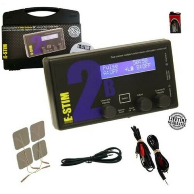 E-Stim 2B / 2B PROPACK Digital Estim 17 Modes 2 O/P Optional+PSU+Remote PC-Link