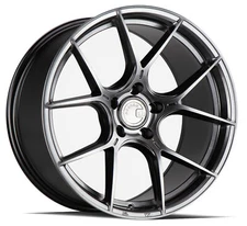 19x9.5  +35 Aodhan AH-11 5x120 Flow Forged Hyper Black Wheels (Set of 4)