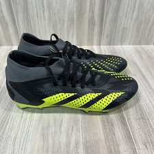 Adidas Predator Accuracy.2 FG Soccer Cleats Black Volt IG0781 Men's Size 8.5