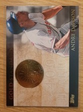 2012 TOPPS GOLD STANDARD ANDRE DAWSON #26 BOSTON RED SOX