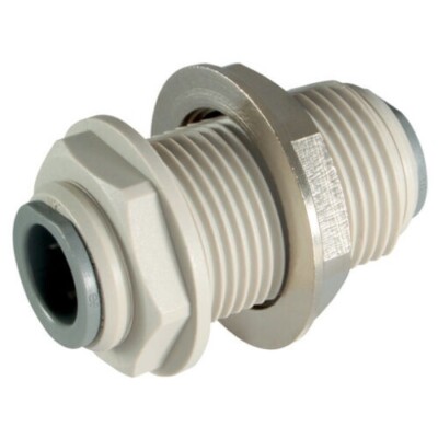 PI1216S 1/2'' SCHOTTENSTECKER ROHR x RÖHRE, John Guest - KOSTENLOSER VERSAND
