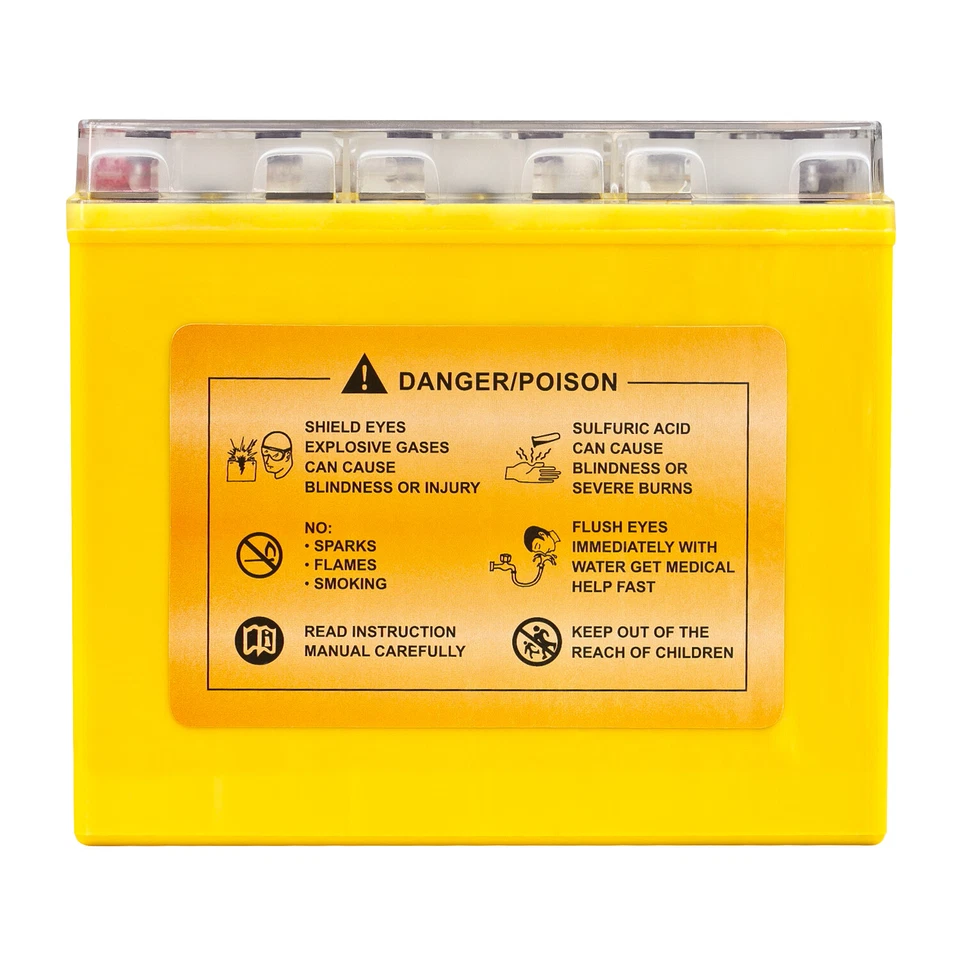 YTX20L-BS Gel Battery for Harley Davidson FLSTC Heritage Softail Classic - Image 4 of 4