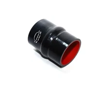 4-Ply Reinforced 2.5" ID Hump Hose Straight Coupler Silicone Coolant BLACK