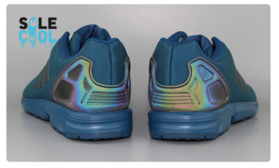 Adidas ZX FLUX MENS Blue REFLECTIVE S76529 | eBay