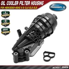 Engine Oil Cooler Filter Housing for Mercedes-Benz A B CLA GLA GLB 2701800610