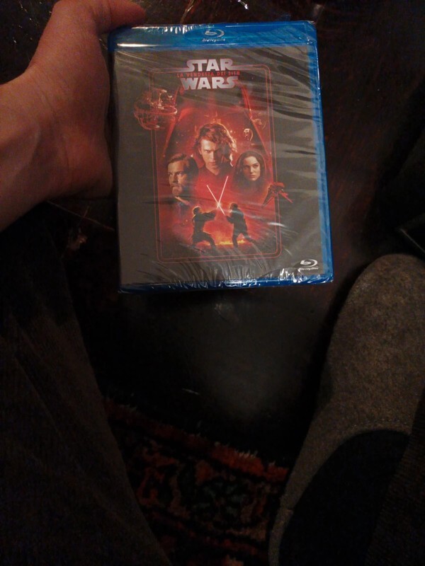 AAA Star wars la vendetta dei Sith bluray incellofanato