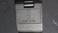 1985-1996 Oldsmobile Cutlass Instrument Panel Fuse Box Access Cover Black GM OEM