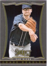 2013 Select #38 Chase Headley San Diego Padres