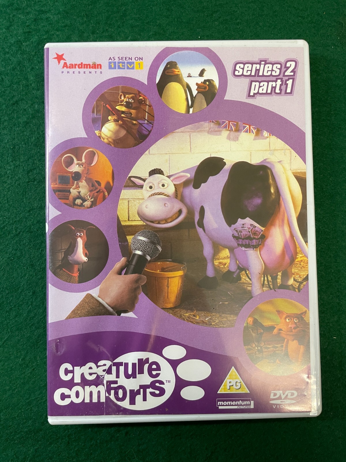 CREATURE COMFORTS SERIES 2 PART 1 AARDMAN PG DVD