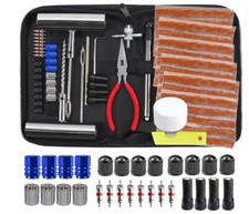 Tire Repair Kit, 68pcs Heavy Duty Tire Plug Kit, Universal Tire Repair Tools