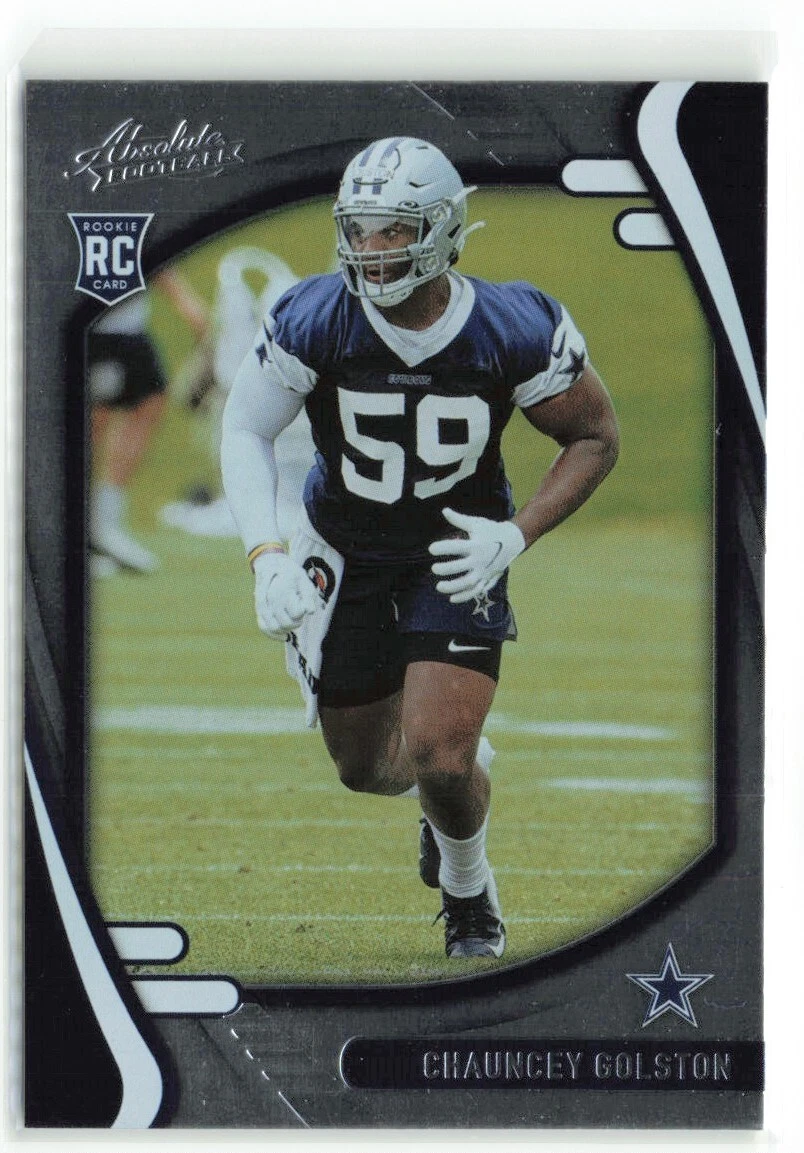 Chauncey Golston trading card