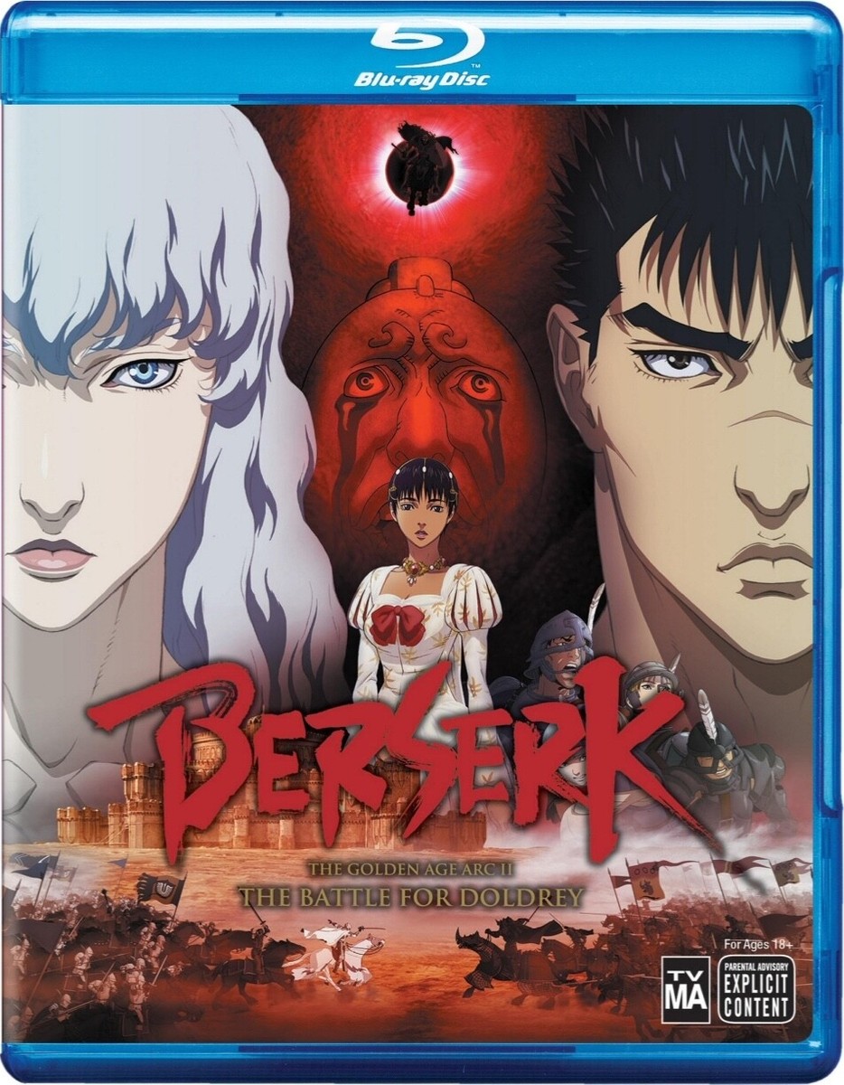 (未使用･未開封品)　Berserk Season 2 Blu-Ray/DVD(ベルセルク TV第2作 第2期　全12話) 6k88evb BERSERK: THE GOLDEN AGE ARC II: THE BATTLE FOR DOLDREY BLU