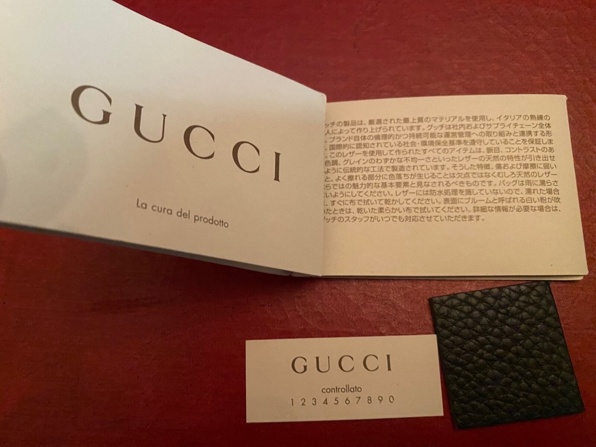 Gucci Soho Chain Tote Shoulder Bag Black Leather New | eBay