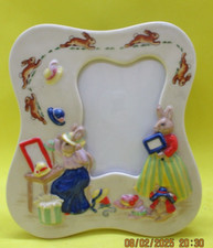 Royal Doulton Bunnykins PHOTO FRAME  Pretty As A Picture