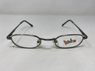 Kidco BUDDY GUNMETAL 41-18-125 Metal Full Rim Eyeglasses Frame JM60