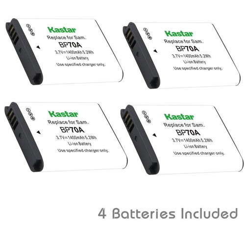 Kastar BP-70A Battery for Samsung ST80 ST90 ST93 ST95 ST100 ST150F ST700 ST6500 - Picture 12 of 12