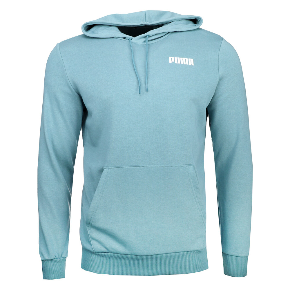 Puma Essential Пуловер с капюшоном Мужская синяя повседневная спортивная верхняя одежда 84722986