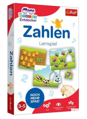 Der kleine Entdecker - Zahlen - Lernspiel von Trefl - NEU Kinder