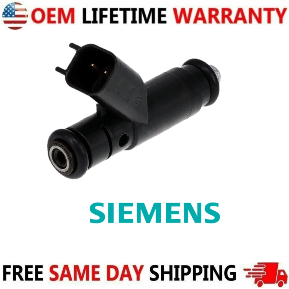Inyectores de combustible GENUINOS SIEMENS X6 mejor actualización para 98-99 Dodge Chrysler Plymouth Foto 2 de 4
