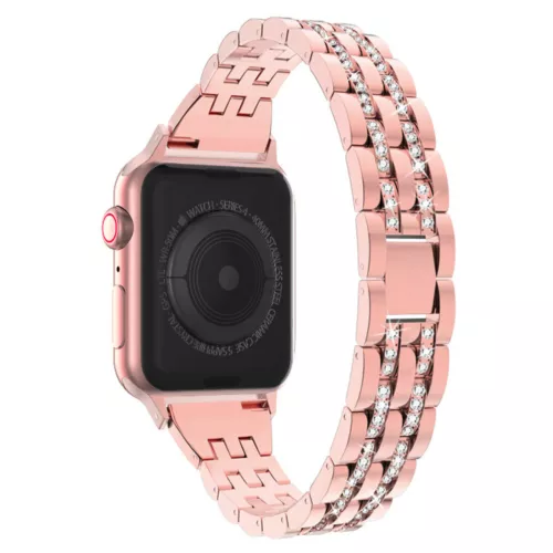 Armband + Bling Case für Apple Watch 10 9 8 7 6 5 iWatch 49mm Edelstahlband - Bild 23 von 43