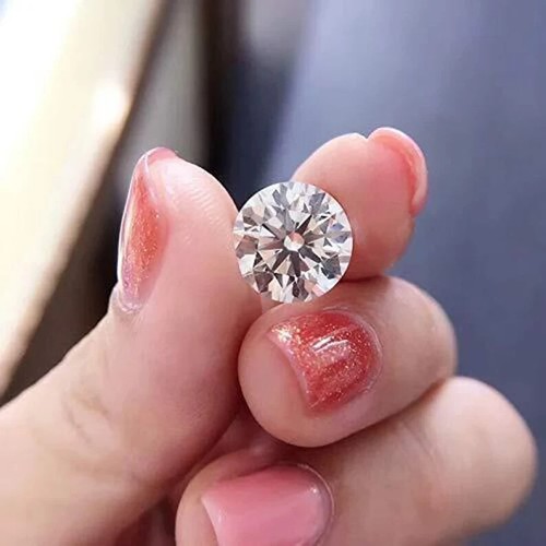 3 Karat natürlicher weißer Diamant Rundschliff VVS1 D-Klasse IDGL-zertifiziert 1 KOSTENLOSES Geschenk XV6 - Bild 3 von 7