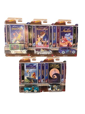 2022 Hot Wheels DISNEY THE NIGHTMARE BEFORE CHRISTMAS Kool Kombi 5/5 Full Set