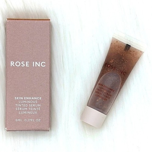 ROSE INC Skin Enhance Luminous Tinted Serum - Shade 100 - 5ml Travel Mini - NEW - 第 1/2 張圖片
