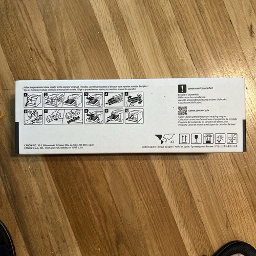 GENUINE CANON 2662B004 BLACK 118 TONER Pack Of 2 for LBP7200C 7660C SEALED BOX - Picture 3 of 4