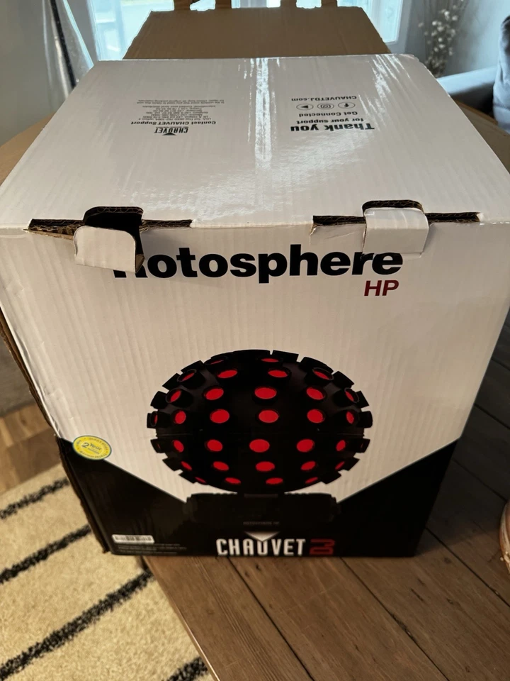Chauvet DJ Rotosphere HP мощный, простой в использовании зеркальный шар вечеринка свет - Изображение 2 из 2