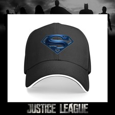 1pc Justice League Superman Logo Baseball Cap-Adjustable Lightweight Unisex Hat