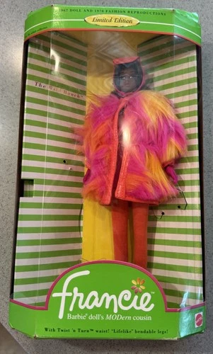 Vintage Mattel Francie Doll Wild Bunch Reproduction #17607