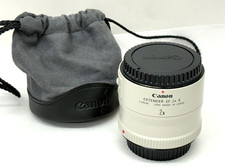 Canon EOS Extender EF 2x II Teleconverter w/ Caps