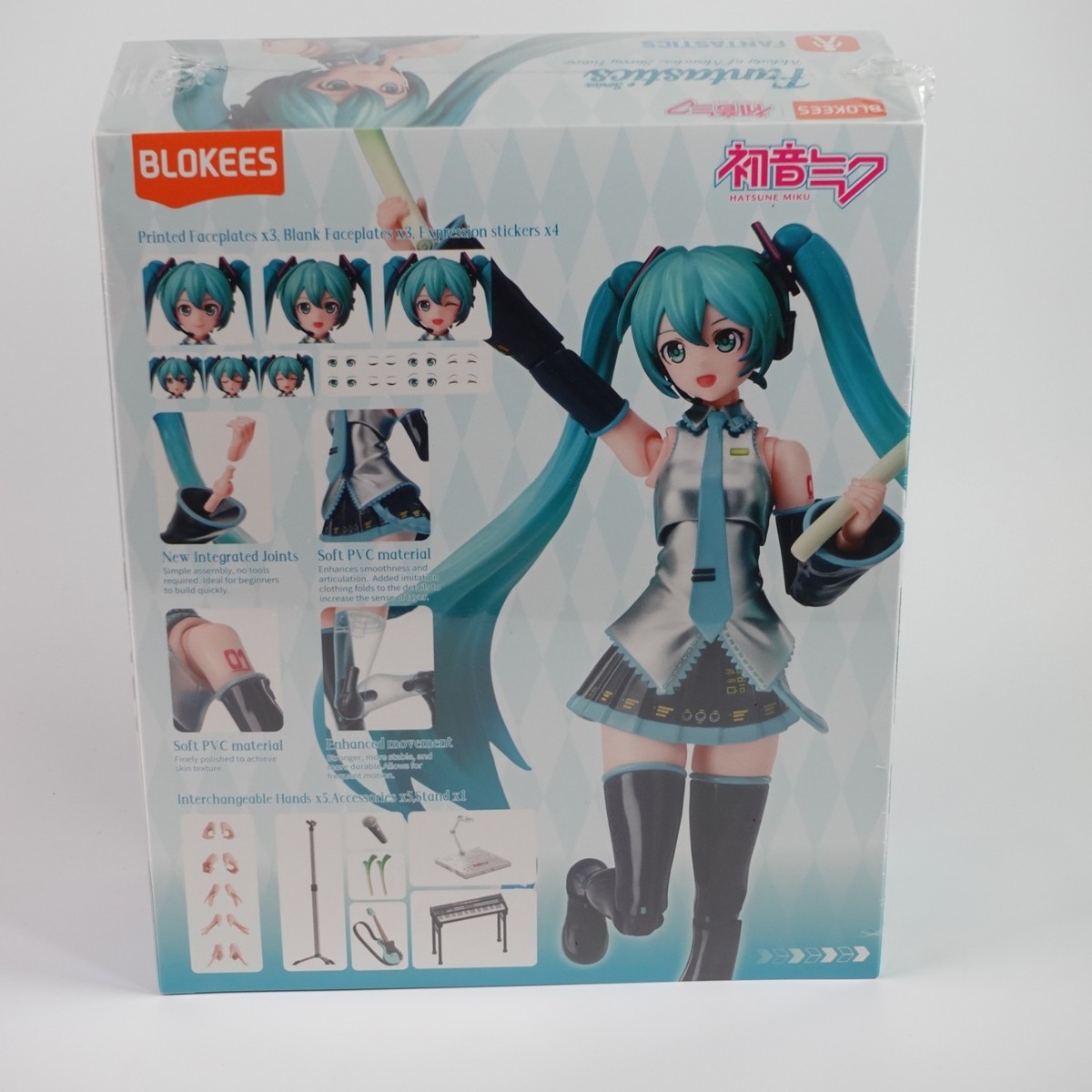 Hatsune Miku Miracle Version Blokees Action Figure Blind Box Model
