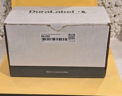 DuraLabel  K6-102 Yellow Reflective 6X50 for DLKODIAKMAX