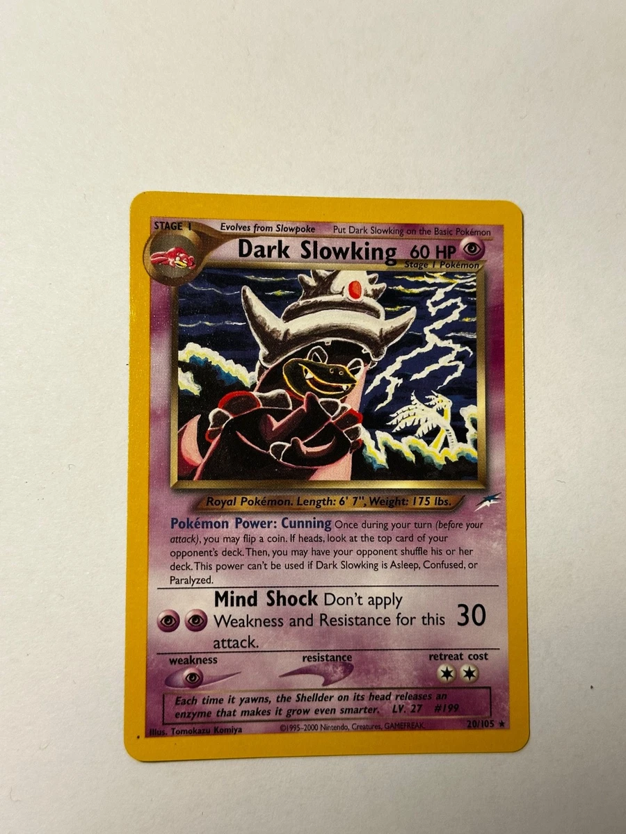 Dark Slowking 英語版 20/105 Dark Slowking 20/105 Neo Destiny for sale | eBay
