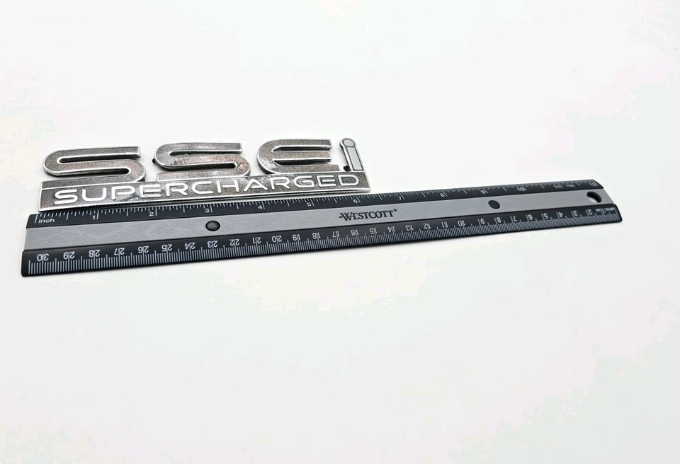 Pontiac Bonneville SSEI 2000-2005 emblema sobrealimentado logotipo insignia símbolo Foto 2 de 3