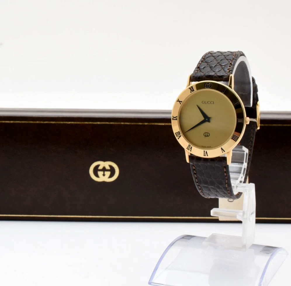 Gucci Brown Wristwatches for sale | eBay display picture 1