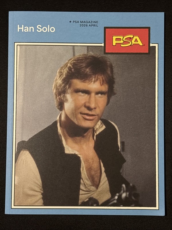 PSA Magazine TCG April 2026 HAN SOLO - Blue Variant